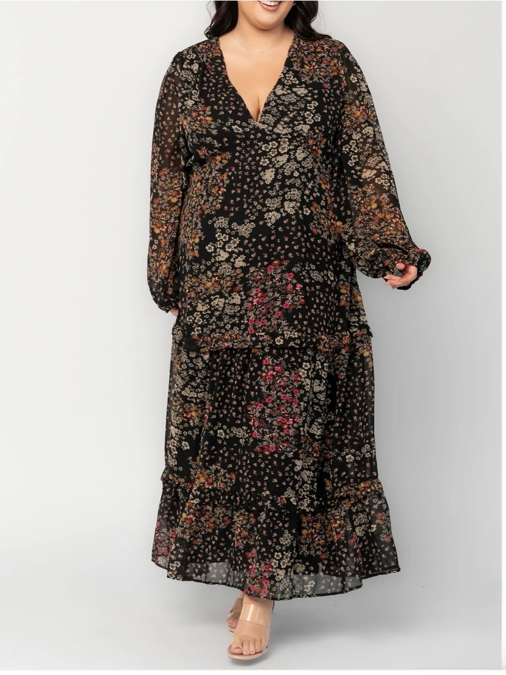 Baltic Born Bowman Floral Maxi Dress Size XL New - Picture 7 of 16